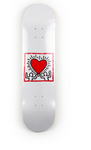 Skateboard - UNTITLED (HEART), KEITH HARING