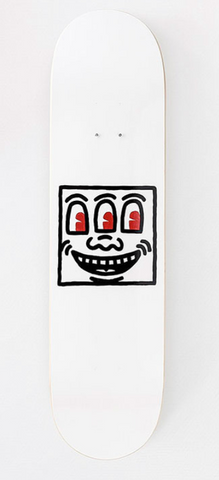 Skateboard Keith Haring Untitled (Smile)