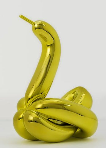 JEFF KOONS - BALLOON SWAN (JAUNE)