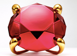 JEFF KOONS - Red Diamond