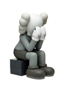 KAWS PASSING THROUGH GRIS  EDITION  de 2018