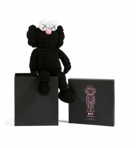 KAWS BFF PELUCHE NOIRE 2016